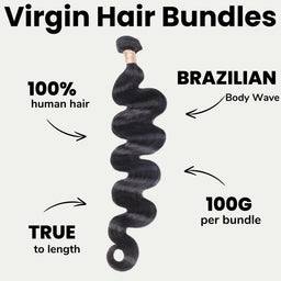 Brazilian-Body-Wave-Human-Hair-Bundles-features