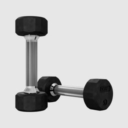 TROY_TSD-R_12-Sided_Rubber_Encased_Dumbbells_5lbs_Pair