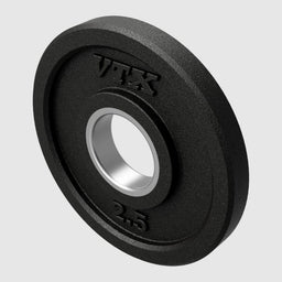 VTXGO-VRRubberOlympicGripPlate2.5lbonawhitebackground