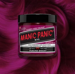 manic-panic-fuschia-shock-classic-high-voltage-semi-permanent-hair-dye-front-wavy-swatch