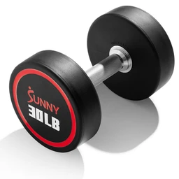 Sunny-health-fitness-strength-signature-style-polyurethane-round-dumbbell-SF-DB02-30-01