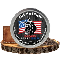BadassBeardCare-BeardBalm-ThePatriot