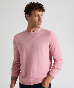 GREENE-UNTUCKIT-42030Pin-CREWNECK-SWEATER-SOLID-HEATHER-PINK-2