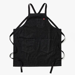 Abalone-Black-Denim-Crossback-Apron-1