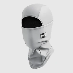 Kids' Expedition Hood Balaclava | Solids BlackStrap #color_ash
