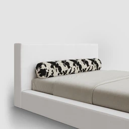 VeganCowhide3_4viewBolster