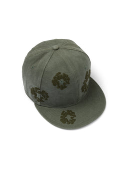 NewEraMonoWreathCanvasFitted-Green-3Q