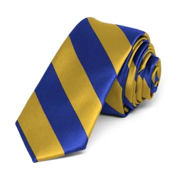 royal-blue-and-gold-striped-skinny-tie