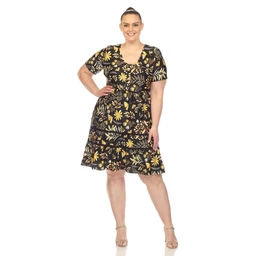 floral-short-sleeve-knee-length-dress-plus-365191