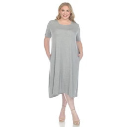 short-sleeve-pocket-swing-midi-dress-plus-700577