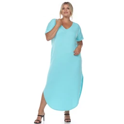 short-sleeve-v-neck-maxi-dress-plus-322669