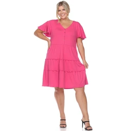 short-sleeve-v-neck-tiered-dress-plus-885295