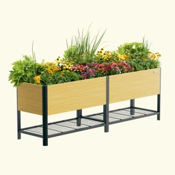 Woodgrain-Elevated-Bed-2x8