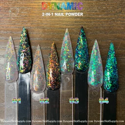 Iridescent-random-shape-glitter-nails-acrylic--dipping-powder-total-4-colors