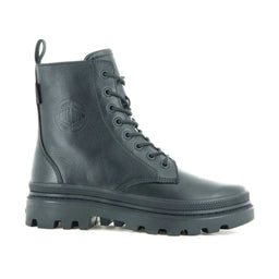 Men High-Top Leather Riding Boots