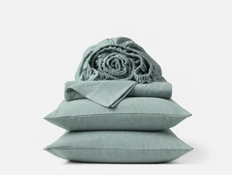 FA25_CloudBrushedOrganicFlannel_SheetSet_ThymeHeather_0852