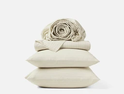 FA26_OrganicCrinkledPercale_SheetSet_UndyedwIndigoGrayStripe_1683