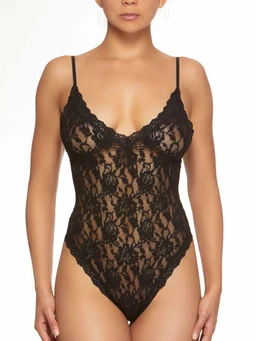 Hanky-Panky-Signature-Lacer-Thong-Back-Bodysuit-Black-View-1