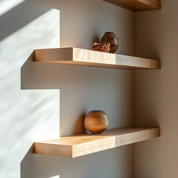Maple_Floating_Shelf_Corner_Sunlight