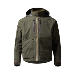 Hydro-Lok Shell Jacket in Cypress, front view #cypress