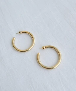 Sophie_Buhai_Medium_Everyday_Hoops_Gold-2