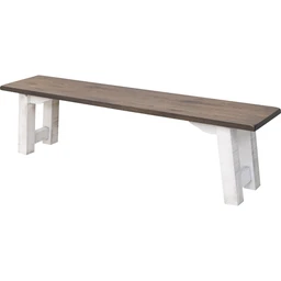 68_Settler_s_Bench_with_Smooth_Top_-_RWO-Stone_Brown_Maple-Glacier_White