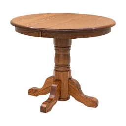 Standard_Single_Pedestal_Table_-_Oak-Michael_s_Cherry