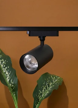 Highland-Track-Light-System-LED-Grow-Light-Black-Dimmable-NEW-LENS