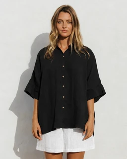 cabrera-black-linen-top
