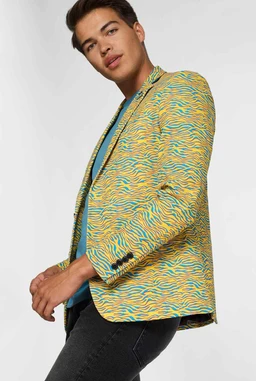 OppoSuits-Men-Blazers-Retro-80s-Animal-Electric-Yellow1
