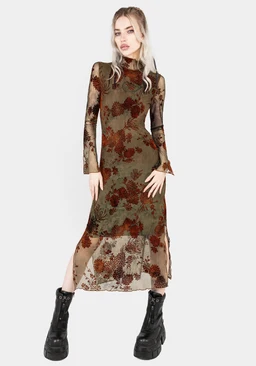 AW23M598_ROSALEIGHFLOCKVELOURMESHMIDAXIDRESS_001