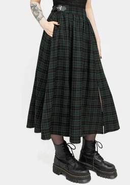AW23Y433_NIGHTINGALE_BUCKLED_CHECK_MIDI_SKIRT_004_EDITcrop