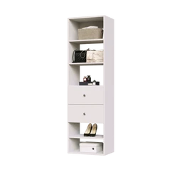 white-2-drawer-closet-shelf-tower