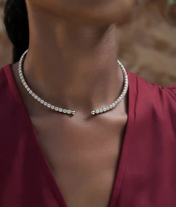 Women Tennis Necklace