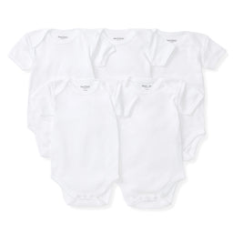 LY10191-CLD-Solid-Organic-Cotton-Short-Sleeve-Baby-Bodysuits-5-Pack