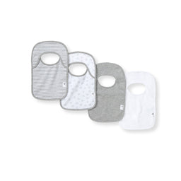 LY11178-HTG-Honeybee-Organic-Cotton-Baby-Bibs-4-Pack