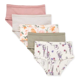 TD31235-Guitar-Floral-Organic-Cotton-Toddler-Girl-Underwear-5-Pack