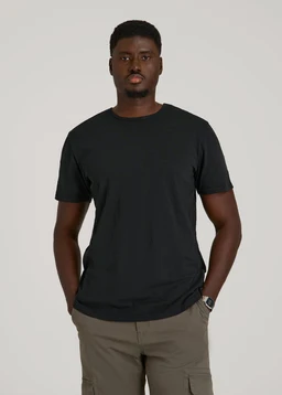 American-Tall-Men-Slub-Tee-Black-Front_3b8335e7-bcf8-4c0f-98d1-0a1e23c15591