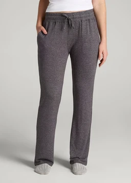 American-Tall-Women-Open-Bottom-Cozy-PJ-Lounge-Pants-Charcoal-Mix-front_69f586e9-4c2a-4570-9096-33fa76af4e1d