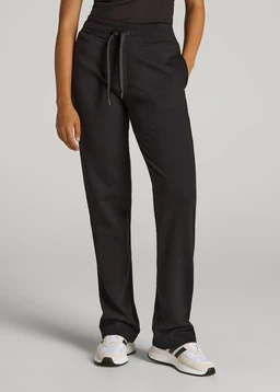 American-Tall-Women-Wearever-Fleece-Open-Bottom-Pant-Black-front_816a0918-a3e9-4ddc-9a83-49673b8da7f6
