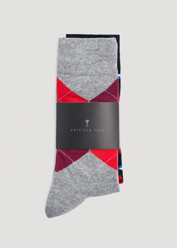 American-Tall-Mens-XL-Dress-Socks-Size-14-17-3-Pack-D-Front