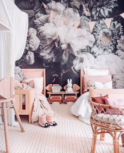dark_floral_wall_mural