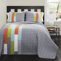 C43264P15-000-SHELLY-STRIPE-ORANGE-BLUE-3-PC-QUILT-KING-848742043264