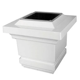 Classy_White_Solar_Fence_Light