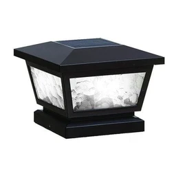 Fairmont_Black_Solar_Fence_Light