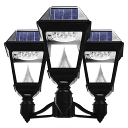 Triple_Solar_Lamp_Post_Light