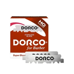Dorco-Prime-Red-Japanese-Steel-Single-Edge-Razor-Blades-Saloon-Style-Pack-of-100-Blades