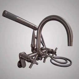gooseneck-wall-mount-tub-faucet-with-modern-hand-shower-and-modern-cross-handles-15588951556159