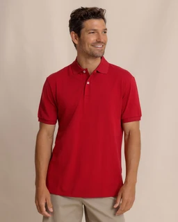 gameday-skipjack-pique-polo-shirt-crimson-front-2285