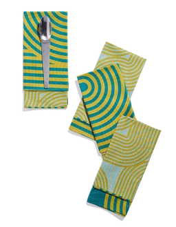 Tortuga_Forma_reversible_cloth_napkins_comb_emerald